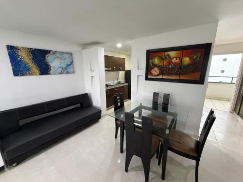 Apartamento Económico en Bocagrande para 8 Personas ICDI
