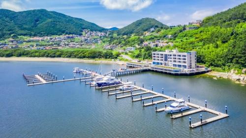 Namhae Elim Marina Resort in Samdong-myeon