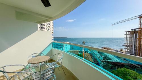 Apartamento cómodos a pasos de la playa