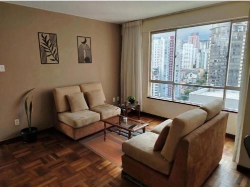 Apartment with an excellent location and an incredible view