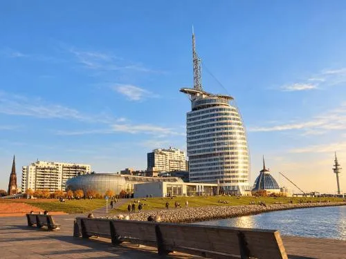 Zimmer ohne Küche Haus Krabbe für Kurzaufenthalt und Geschäftsreise, zwischen Bremerhaven und Cuxhaven in Wremen, Deutschland