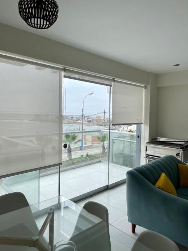 Ocean View Apartment in San Bartolo