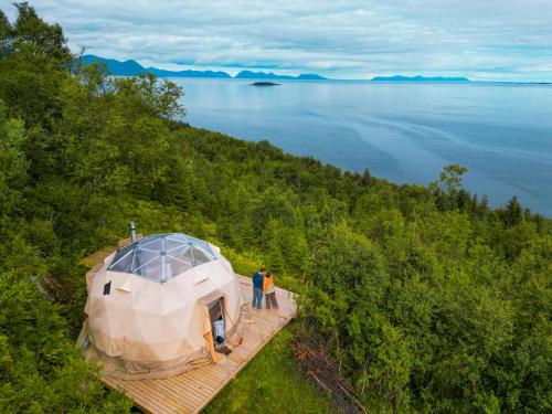 المنظر الخارجي, Quinzee Nupen - Pure & Private Retreat in Harstad City Center