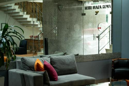 Lobby, Hotel Plaza Roma in San Nicolas