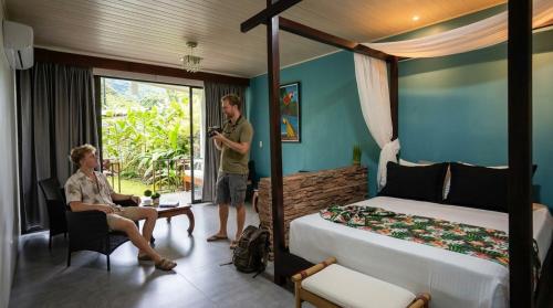 Suite, bain à remous
