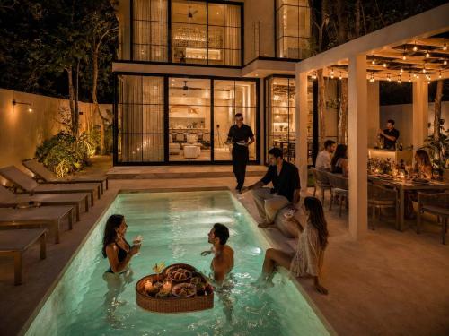 Luxury 4BR Villa Aldea Zama Dream Pool & Bright