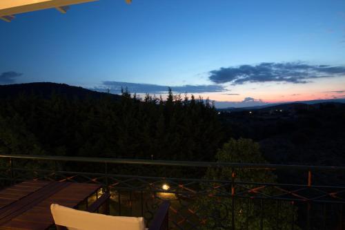 balkon/terras, Dina Apartments in Kefalonia