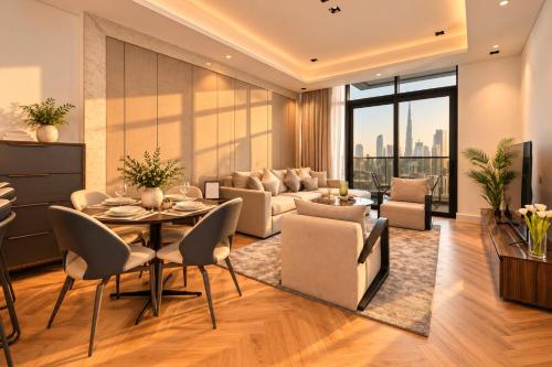 Stunning 1Bdr Luxury with Burj Khalifa View, Dubái