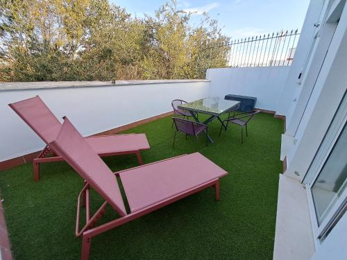 Atico con terraza en Alameda de Hercules