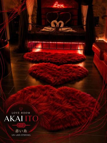 Chambre Double Akai Ito Ambiance Romantique Japonaise - Chambre d'hôtes - Marmande