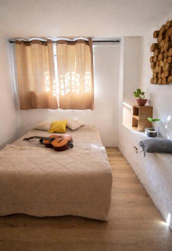 1 double bed