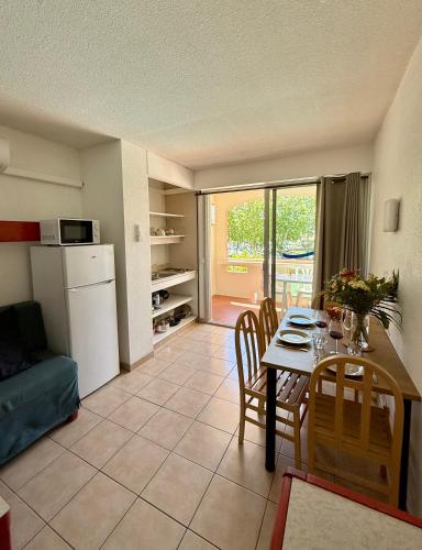 주방, Residence Agathea - Centre Port - Cap d'Agde in 아그드