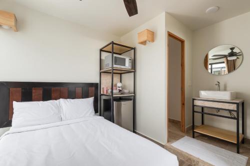 1 double bed