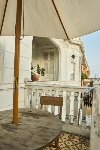 A harmonious mini-apartment one block from the sea in La Punta