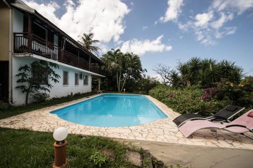 Exterior view, La muscade in Deshaies