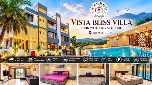 Vista Bliss 3BHK Villa With Private Pool - Igatpuri
