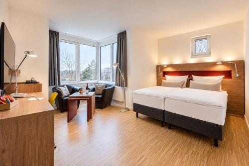 1 double bed