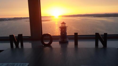 Seadmed, Ostseefjord-Schlei-Blick im Wikingturm in Schleswig