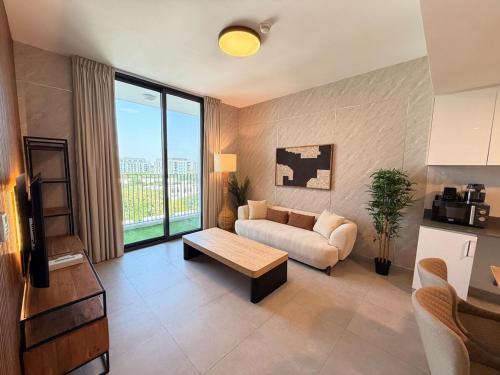 2BR The Aljada Luxury Home - Green View - Balcony