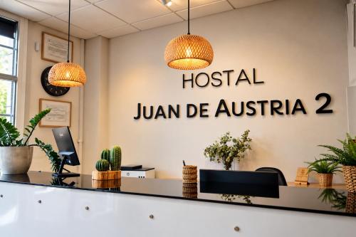 Lobby, Hostales Juan de Austria I & II in Roquetas De Mar