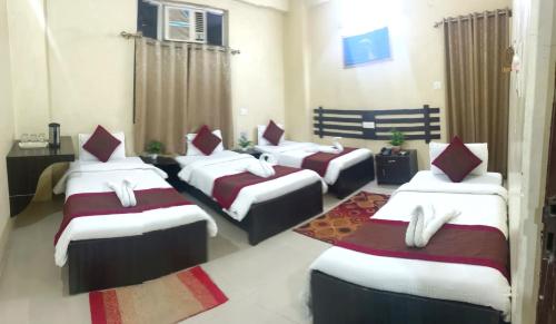 4 bunk beds
