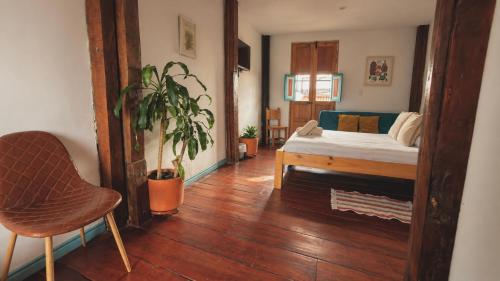 1 double bed, 1 sofa bed