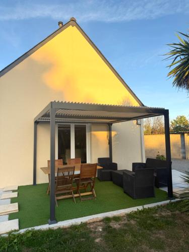 Kerguil-léon maison familiale 2 chambres, plages à 10 min en voiture - Location saisonnière - Moëlan-sur-Mer