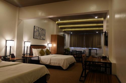 Double room, family, mountain view