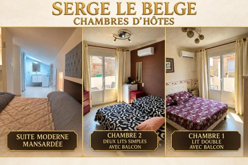 Serge Le Belge - Sejour authentique chez l habitant a Lezignan Corbieres - Pension de famille - Lézignan-Corbières