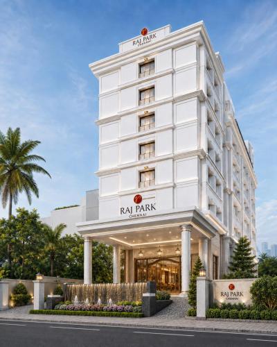 Buitenkant, Raj Park Hotel in Chennai
