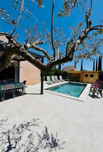Villa Maste piscine Clim Verdon