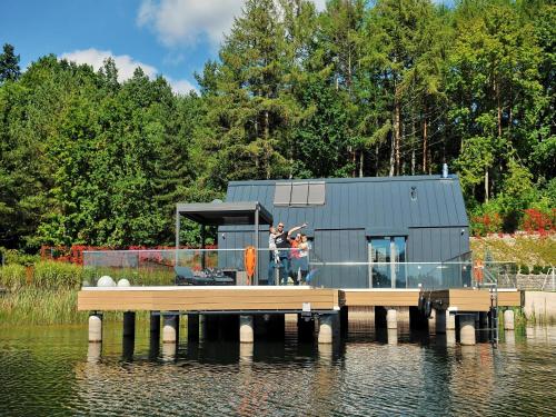 . Holiday home with private lake and beach