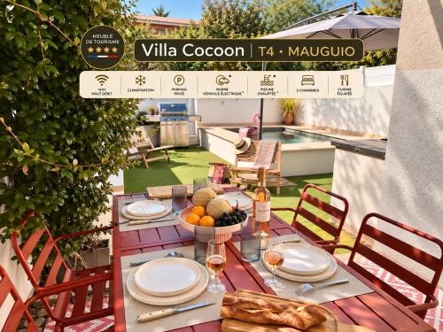 Villa cocoon avec piscine privée - proche plages & Montpellier