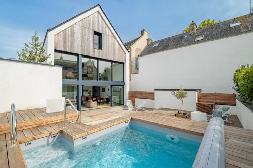 Ker Valy - Piscine privée et chauffée - Location saisonnière - La Trinité-sur-Mer