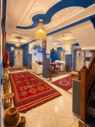 . Riad rooftop atlas dades