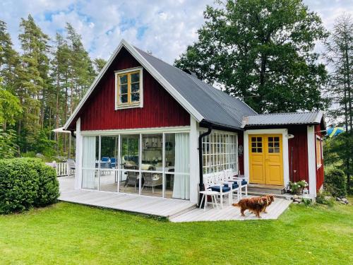 . 8 person holiday home in Hallabro