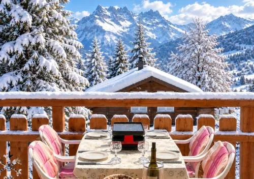 Nid des Alpes, Vue Montagne & Balcon Sud in Ollon, Schweiz