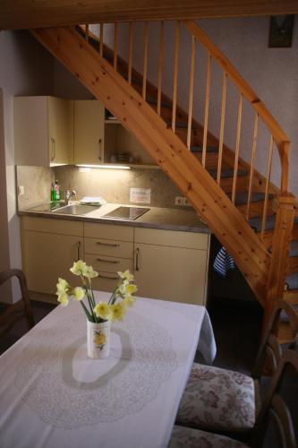 廚房, Ferienwohnung Gliese in 貝斯科