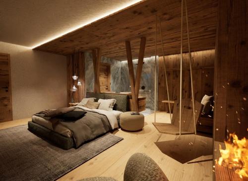 1 king bed, 1 sofa bed