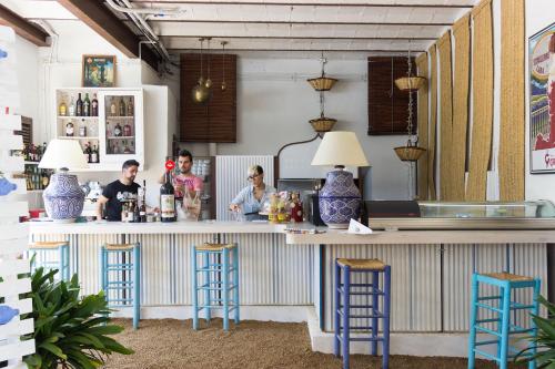 레스토랑, 호스탈 라 에스트레야 (Hostal L'Estrella) in 칼레야 데 파라프루헬