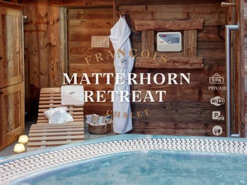 Chalet Matterhorn François - Central Alpine Chalet with Private SPA & Breakfast chambre d'hôte Breuil-Cervinia