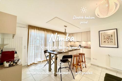 Nimba - Charmant T3 au cœur de Reims pour 4