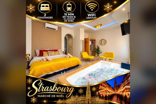 Suite jacuzzi & sauna - Centre - Strasbnb, Strasbourg