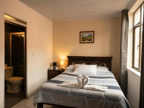 1 double bed