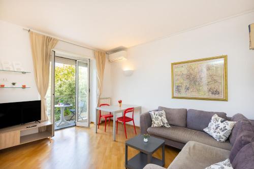 Mazzini Balcony by Rental in Rome
