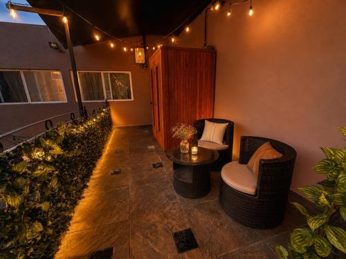Boho luz terrace