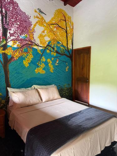 1 double bed