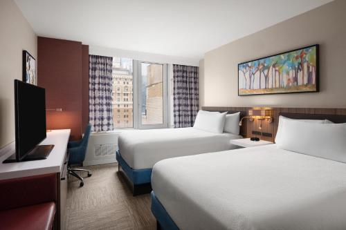 2 double beds