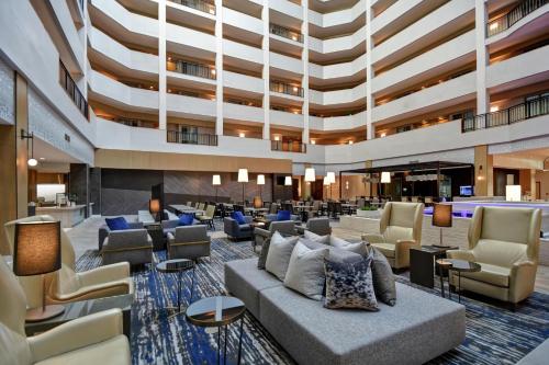 Előcsarnok, Embassy Suites by Hilton Raleigh Durham Research Triangle in Cary (Észak-Karolina)