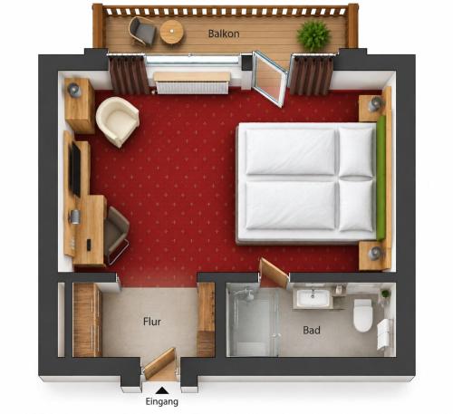 1 king bed